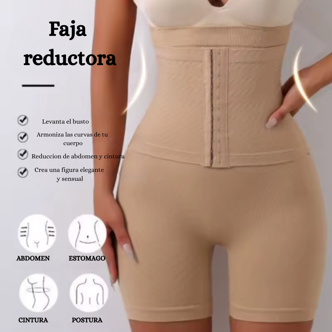 SlimForge™ - Faja Reductora Moldeadora Doble Press